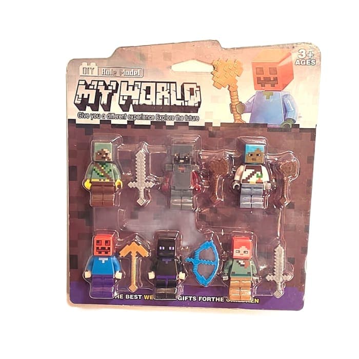 Mini figuras Minecraft