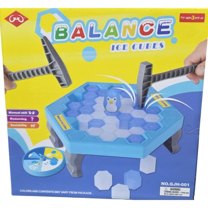 Balance ice buce (Pingüino al agua)