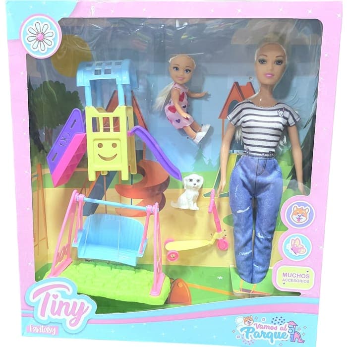 Muñeca Tiny "Vamos al parque"