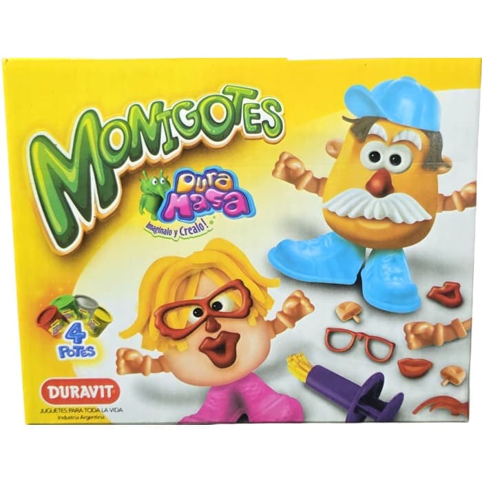 Juego de Masa Monigotes