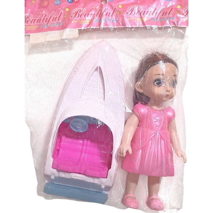 Muñeca + Lancha