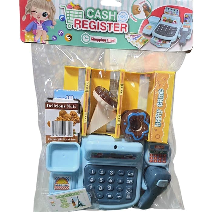 Caja Registradora Celeste