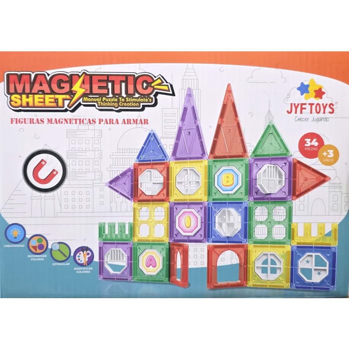 Magnetic 34 piezas